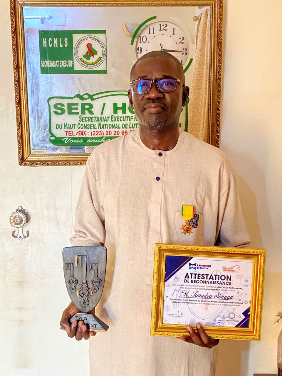 TOP MANAGEMENT 2024     M. Amadou Simaga, lauréat ! 