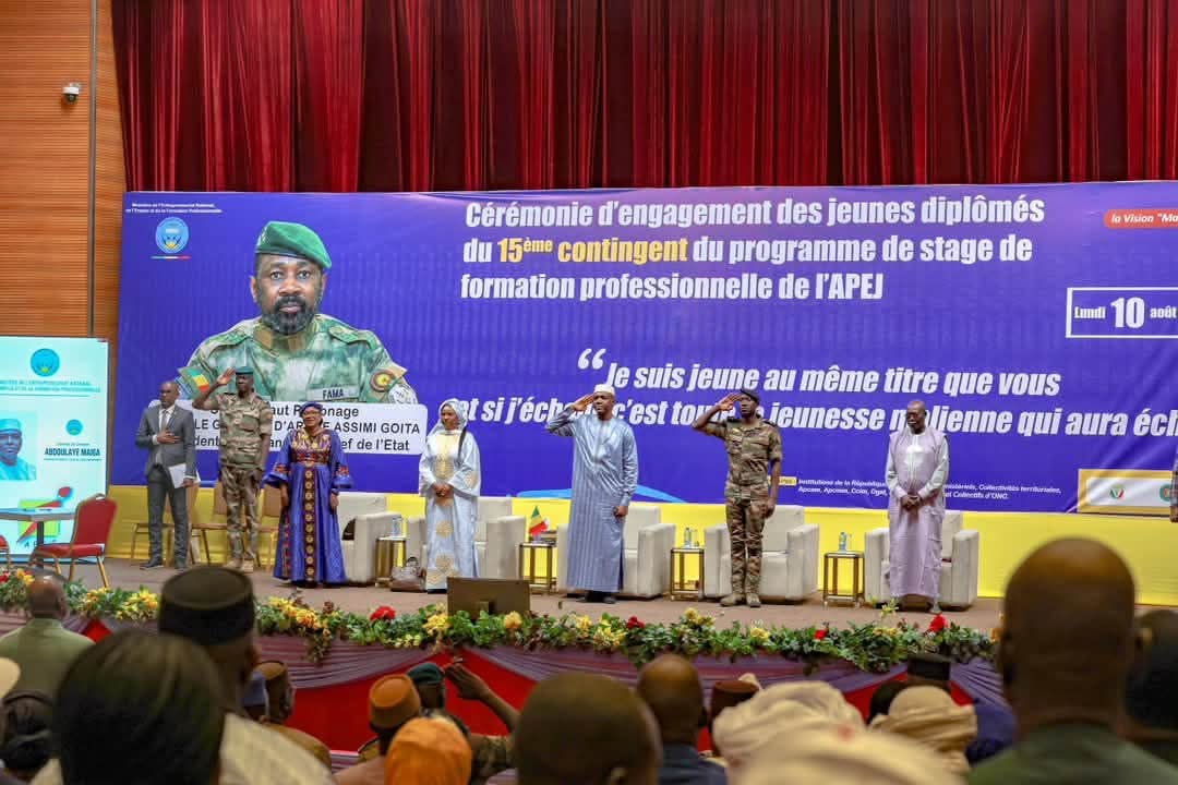 APEJ : Abdoulaye Maïga place les 2 500 jeunes du 15ᵉ contingent face à leur responsabilité nationale
