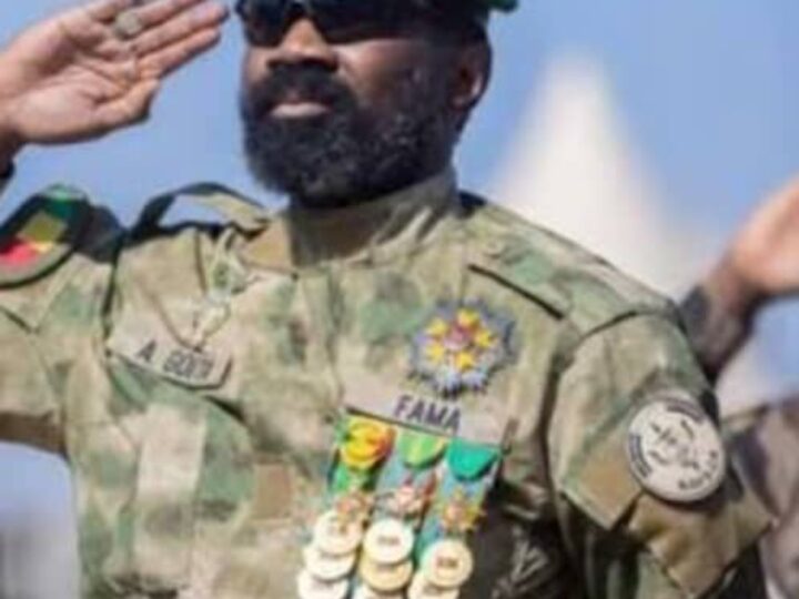 Réorganisation de la Défense : le général Goïta plus que jamais au cœur du dispositif  ‎