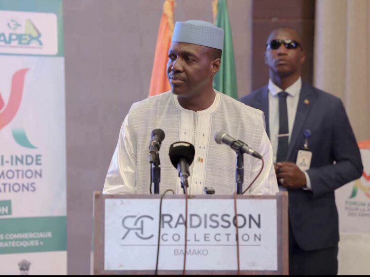 MALI : LE PREMIER MINISTRE PRÉSIDE LE PREMIER FORUM MALI-INDE POUR LA PROMOTION DES EXPORTATIONS